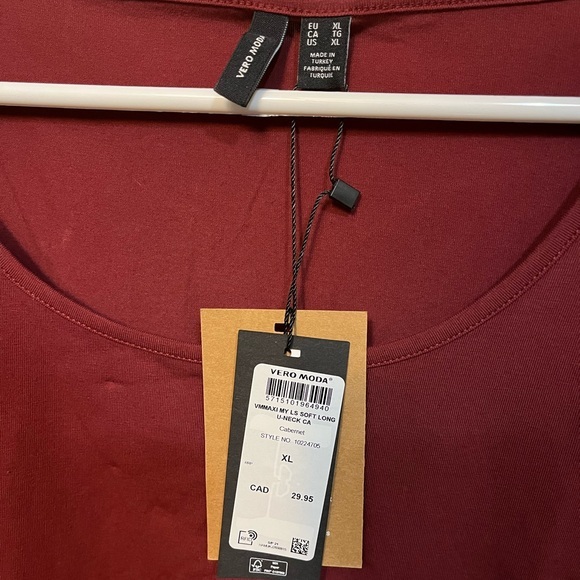 Vera Moda l Soft Long U Neck Tunic - Picture 2 of 5